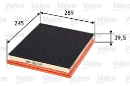 Oro filtras VALEO 585245 kaina