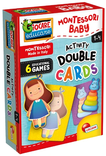 Lisciani LISCIANI MONTESSORI BABY ACTIVITY CARDS