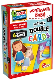 Lisciani LISCIANI MONTESSORI BABY ACTIVITY CARDS kaina