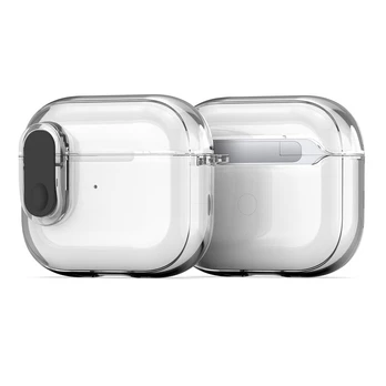 Dėklas Apple AirPods 4 - Dux Ducis PECL Series - Violetinis