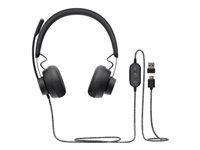 Ausinės Logitech Zone Wired