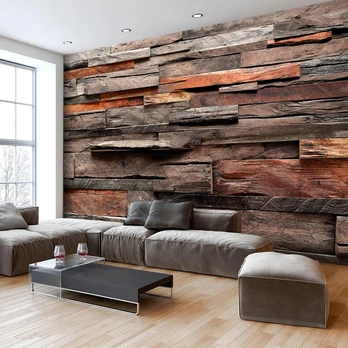 Artgeist Fototapetas - Rustic Style: Old Forest