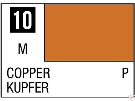Mr Hobby Mr.Hobby - Mr.Color serijos nitro dažai C-010 Copper, 10ml