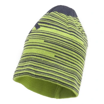 Huppa Megzta kepurė ASTON, pilka/žalia, L, nine iron/ lime