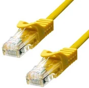 Proxtend CAT5e U/UTP CU PVC Ethernet Cable Geltona 3m kaina