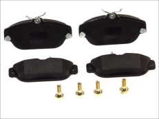 TRW GDB837 Brake pad set kaina