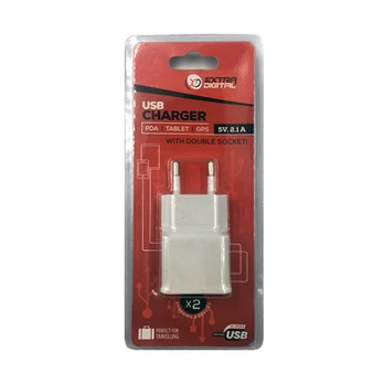 Extra Digital ED 220V USB įkroviklis, 2.1A