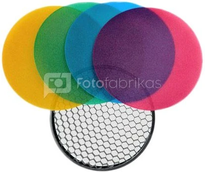 Witstro Flash Color Grid Reflector kit 120mm