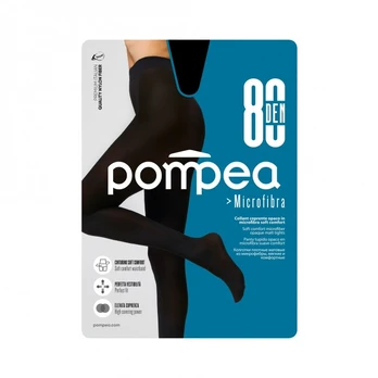POMPEA MICROFIBRA 80 DEN pėdkelnės 4