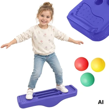 Woopie Balance Board Maze with Balls Montessori Sensory