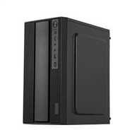 EUROCASE dėklas MC MF-300B, Micro Tower, 1xUSB-C, 2xUSB 3.0, 2x audio, be maitinimo šaltinio