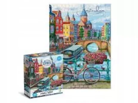 Dodo Dėlionė 300 Easy-m Cities Amsterdam