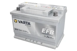 Akumuliatorius VARTA EFB570500076 12V 70Ah 760A D+ kaina