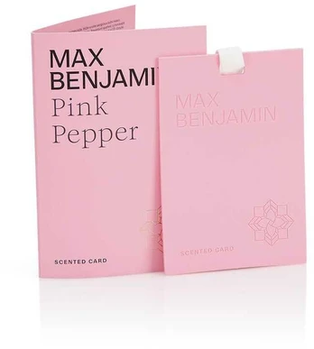 MAX BENJAMIN Aromatinė kortelė Rožinis PEPPER