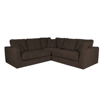 Corner sofa EDRA dark pilkas