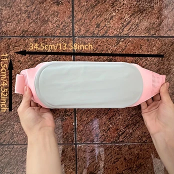 Nešiojamas elektrinis šildymo diržas menstruacijų palengvinimui