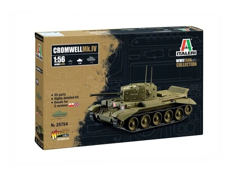 Plastic model Cromwell MkIV 1/56