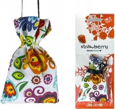 Kvapas maišelis pakabukas Folk Perfume Strawberry
