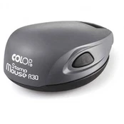 Kišeninis antspaudas Colop Mouse R30, chromo spalvos