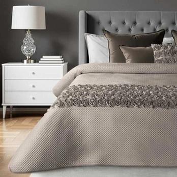 Eurofirany MH/CHON/ROSES 170X210 BEŻ Lovatiesė
