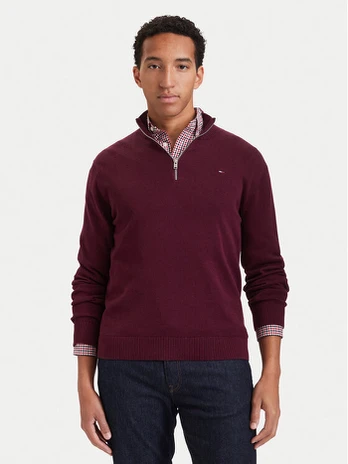 Tommy Jeans Megztinis DM0DM21654 Violetinė Slim Fit
