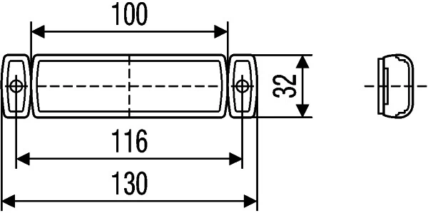 Gabaritų žibintai HELLA 2PS008 645-001