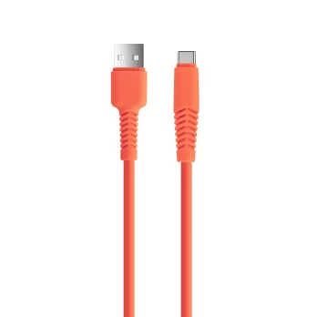Setty cable USB - USB-C 1,5 m 2,1A KSA-C-1.5210 orange