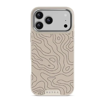 Wild Terrain - Minimalist iPhone 17 Pro Max Case, Elite Light (MagSafe) / Silver
