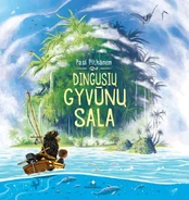 Dingusių gyvūnų sala (knyga su defektais)