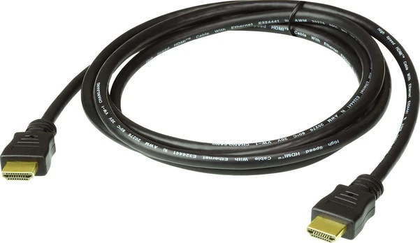 Aten High Speed True 4K HDMI Cable with Ethernet, 2 m | 2L-7D02H-1