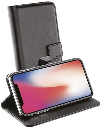 Dėklas Vivanco case iPhone XS Max Wallet, juodas (38826)
