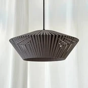 OSRAM pakabinama lempa „Decor Stripes“ Ø 40,5 cm, pilka, tekstilė, E27