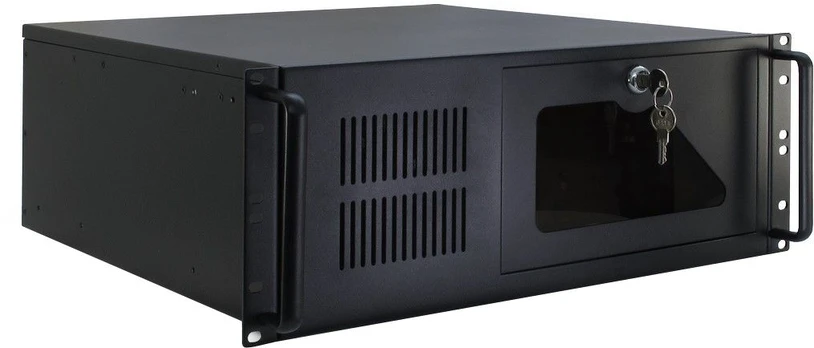 Inter Tech Server Chassis 4U 4088-S Rack Mount ATX (be maitinimo šaltinio)