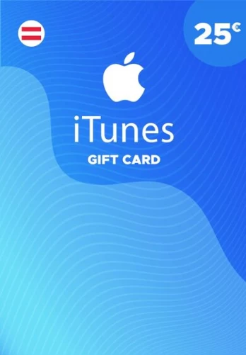Apple iTunes Gift Card 25 EUR iTunes Key AUSTRIA