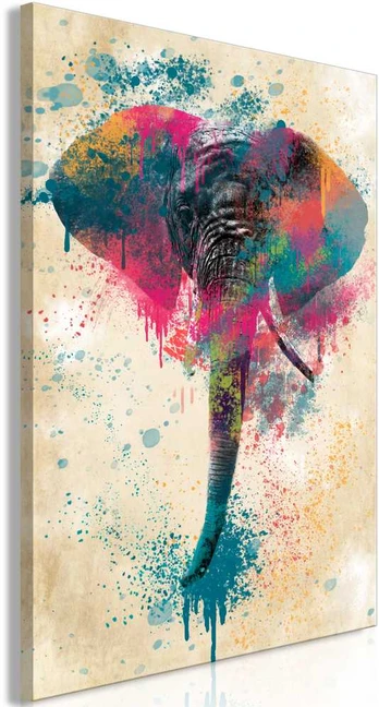 Artgeist Paveikslas - Elephant Trunk (1 Part) Vertical