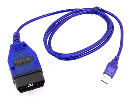 Storegd DIAGNOSTINIS KABELIS OBD2 VAG USB OBD II-4 VAG-COM