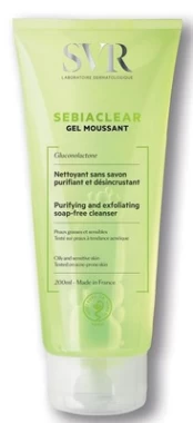 Valomasis veido gelis SVR Sebiaclear, 200 ml, moterims kaina