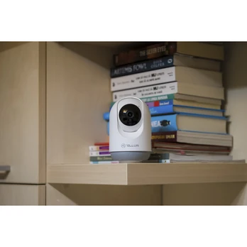 Tellur Smart WiFi Indoor Camera 3MP, UltraHD, Autotracking, PTZ baltas