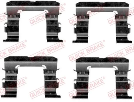 QUICK BRAKE QB109-1632 Brake pad fitting kit