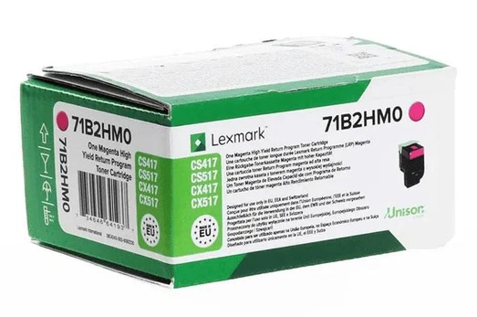 Toner Lexmark magenta return | 3500 pgs | CS/CX4/517