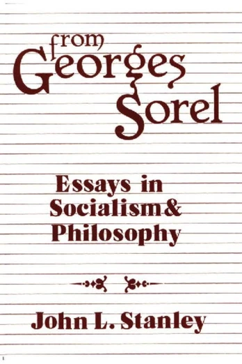 From Georges Sorel