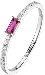 Brosway Charming sidabrinis ring with zircons Fancy Passion Ruby FPR143