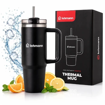 Terminis puodelis Lehmann, 900 ml, iš nerūdijančiojo plieno