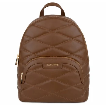 LA CONTE Kuprinė moterims, Ruda, Backpack, OS