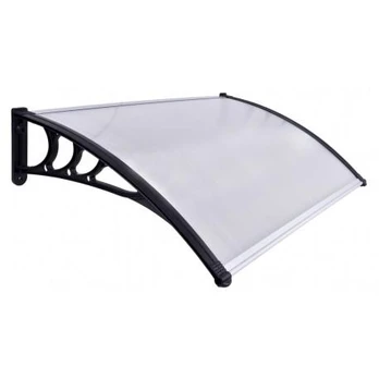 Plastikinis stogelis Eko 80x150cm - juodas
