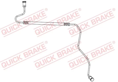 Stabdžių žarnelė QUICK BRAKE 96.017