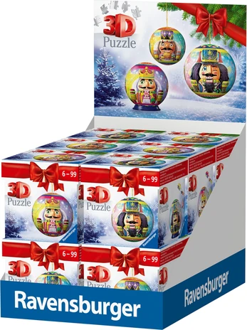 Ravensburger (Bundle) Ravensburger - 3D Puzzle Display Holiday Nutcracker Puzzle Balls (10373560)