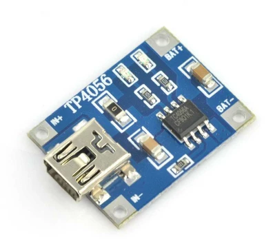 Openplatform Li-Pol įkroviklis TP4056 1S 3.7V miniUSB