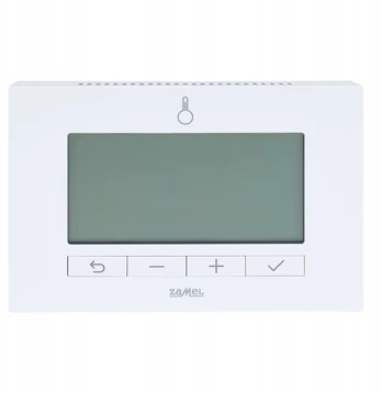 „Zamel Weekly“ baterijos maitinamas temperatūros reguliatorius su rele Tipas: LBR-03 baltas
