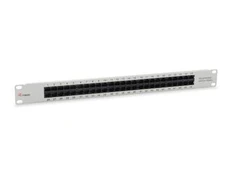 Equip Equip Patchpanel 50x RJ45 Cat3 19" UTP 1HE ISDN hellgrau